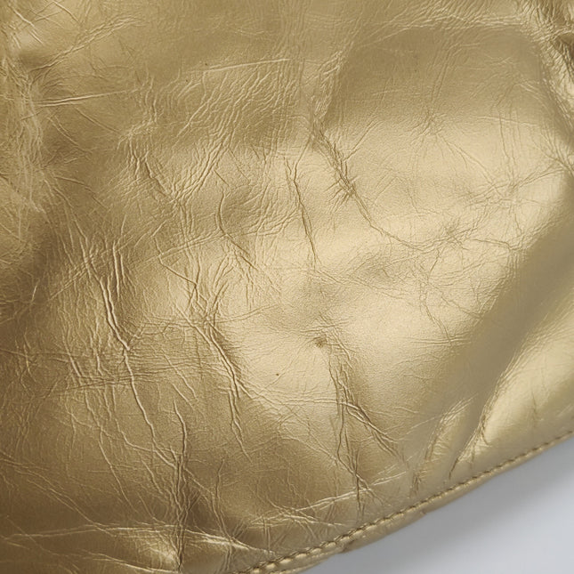 Chanel Paris Venice Ca D’Oro Large Gold Leather Tote with Engraving
