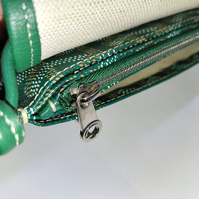 Goyard Plumet Green Mini Crossbody Bag