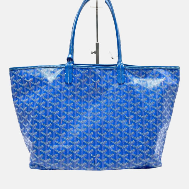 Goyard Saint Louis PM Tote Medium Blue-Luxbags