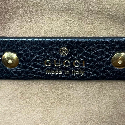 Sac porté épaule Gucci Softbit Maxi en cuir de veau noir