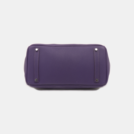 Hermes Birkin 35 Togo Iris Violet Purple Palladium Hardware