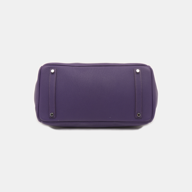 Hermès Birkin 35 Togo Iris Violet Purple Palladium Hardware
