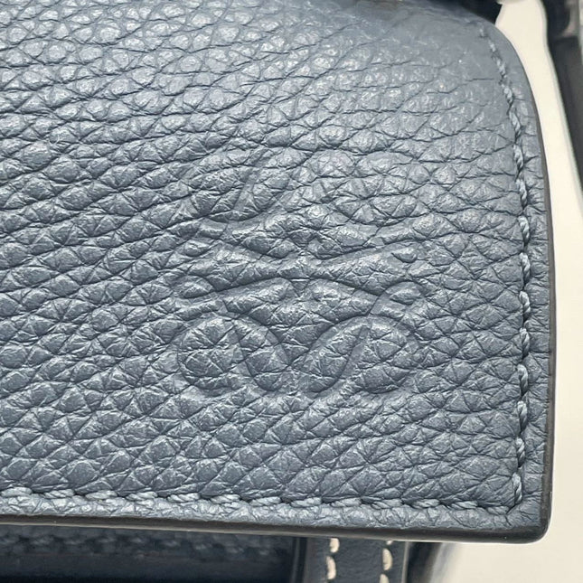 Loewe Puzzle Small Navy Grained Calfskin Leather Bag
