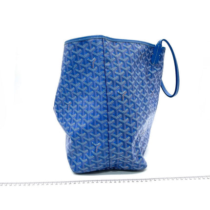 Sold Goyard Saint Louis GM Tote Large Blue 2014