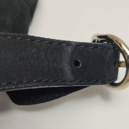 Gucci Jackie 1961 Medium Black Suede Leather Bag