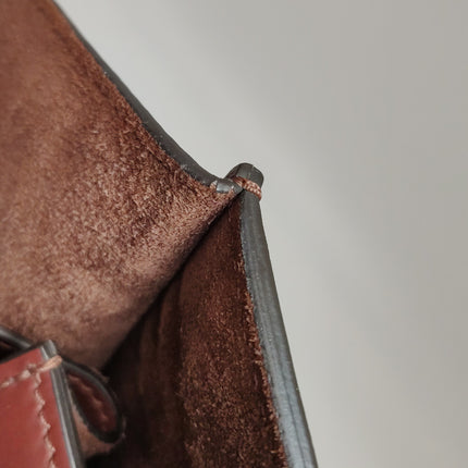 Celine Phantom Mini Burgundy Leather 30cm