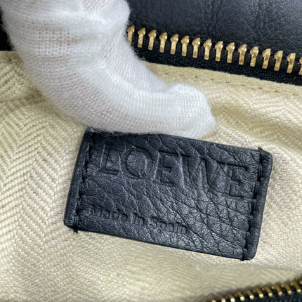 Loewe Puzzle Medium Tricolor Black Yellow Calfskin leather bag