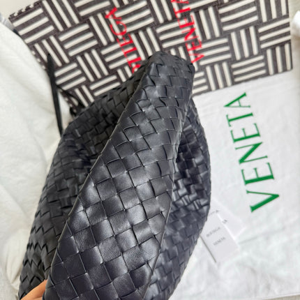 Bottega Veneta Hop Large Leather Navy Hobo Bag 55cm