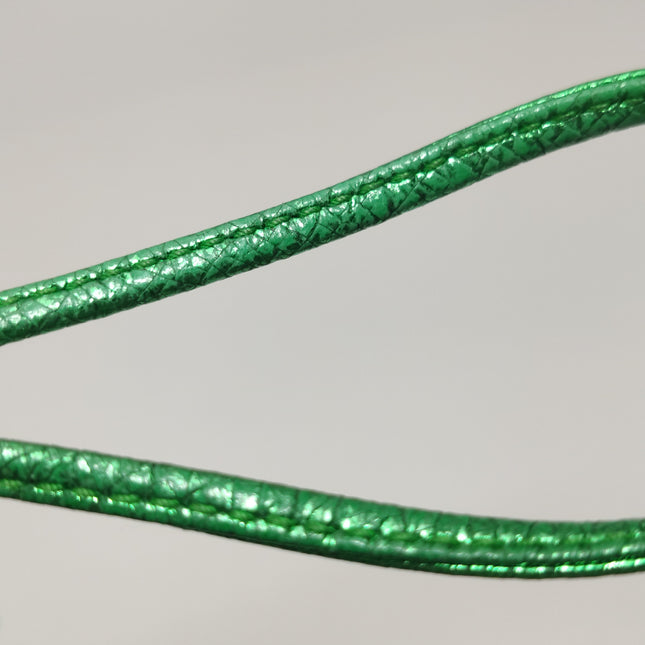 Bottega Veneta Pouch Mini Metallic Green Intrecciato Leather