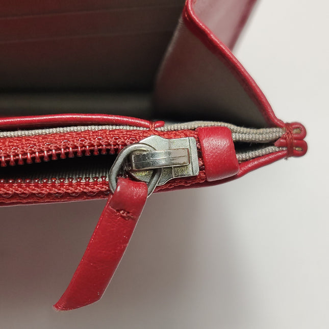 Chanel Wallet on Chain WOC Double CC Red Caviar Leather