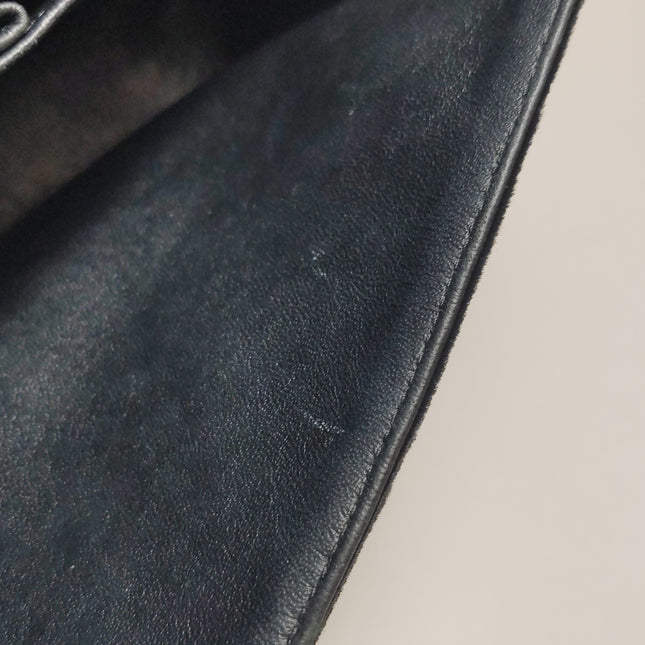 Chanel Classic Flap Medium Black Velvet Gold Hardware, 2014-2015