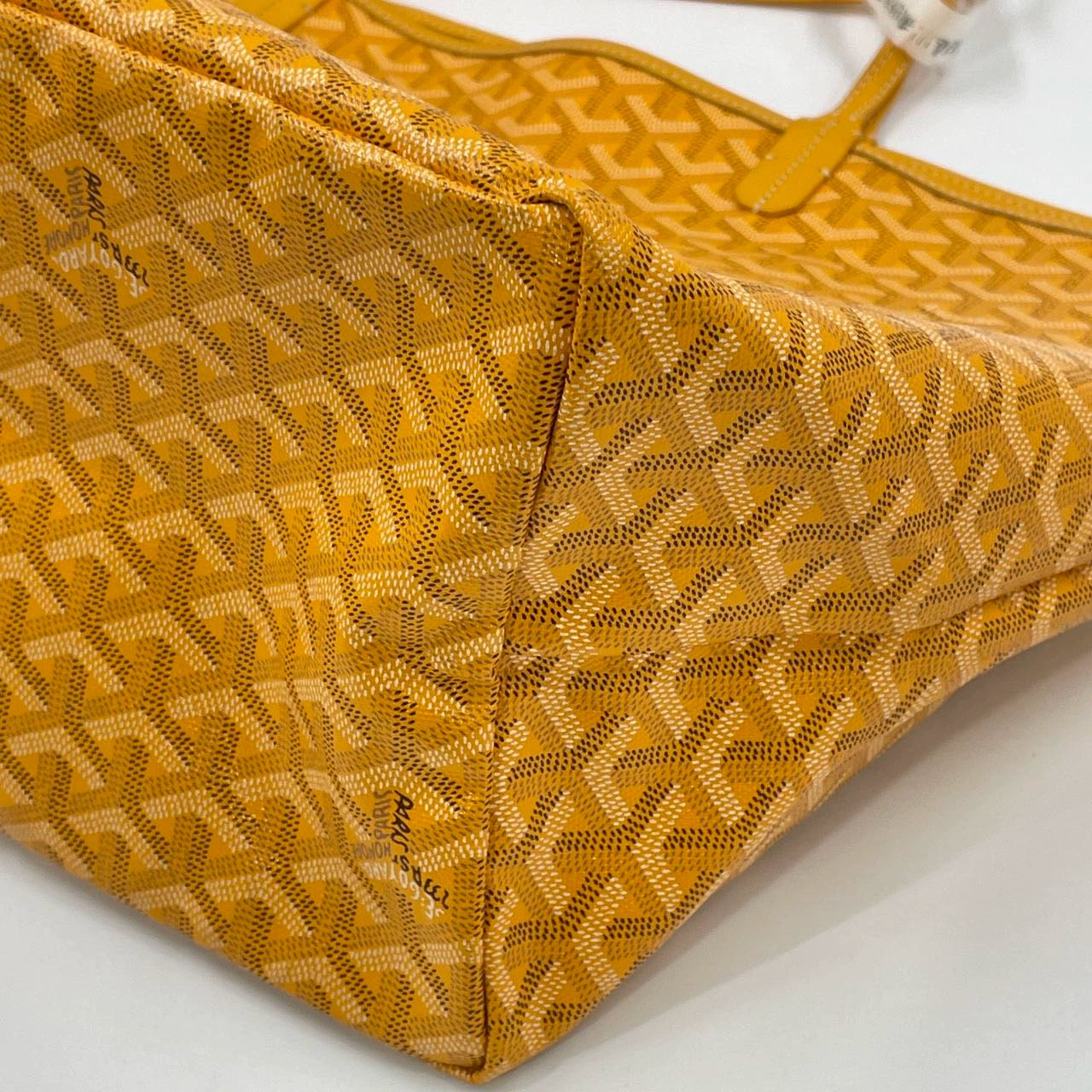 Goyard Saint Louis GM Large Tote Yellow 2019