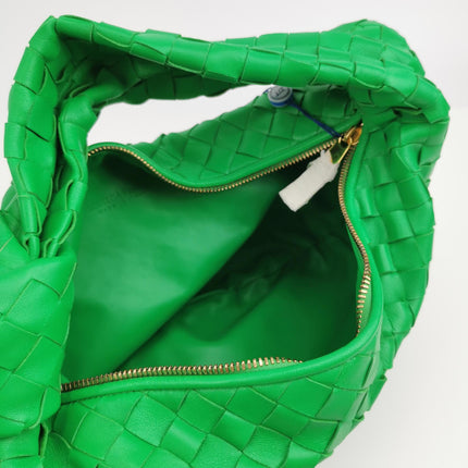 Bottega Veneta Teen Jodie Leather Parakeet Green 36cm