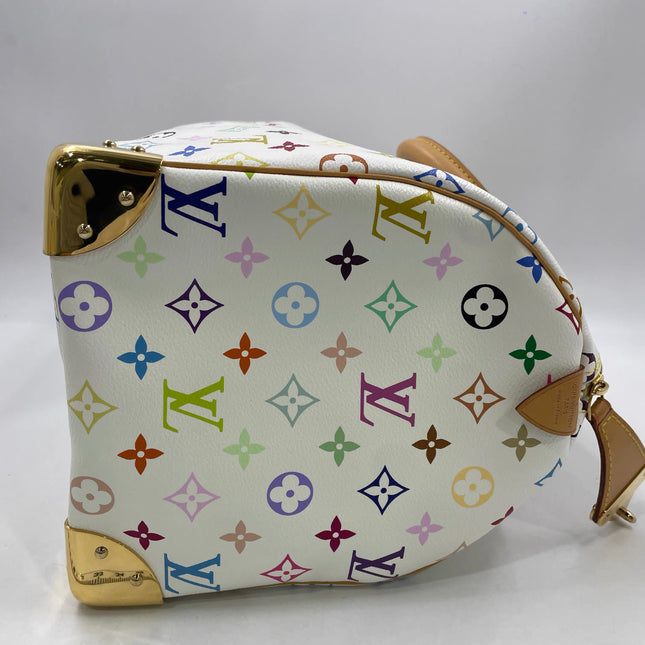 Louis Vuitton x Takashi Murakami Speedy 40 White Multicolor
