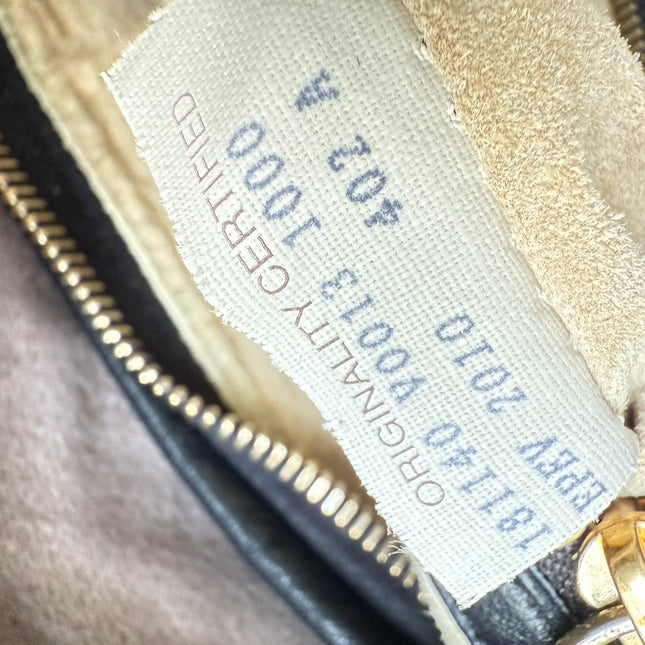 Bottega Veneta Veneta Hobo Maxi Black Leather 52cm