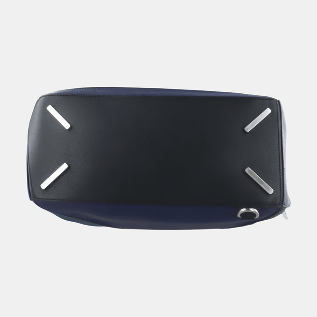 Loewe Puzzle Medium Multicolor Navy Calfskin leather bag