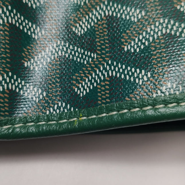 Goyard Artois Tote GM Large Green With Zipper