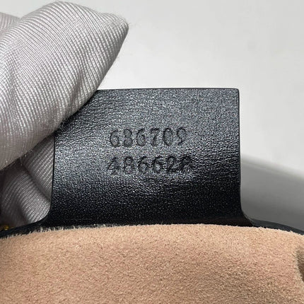 Sold Gucci Jackie 1961 Black Leather Bag Small with Adjustable Strap