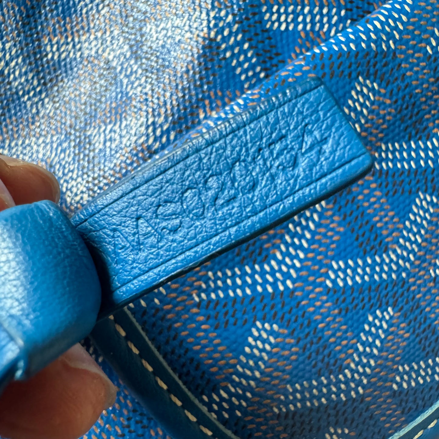 Goyard Saint Louis GM Tote Large Blue 2015