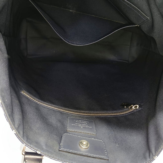 Louis Vuitton x Chapman Brothers Giraffe Tote Navy Monogram Canvas with Strap