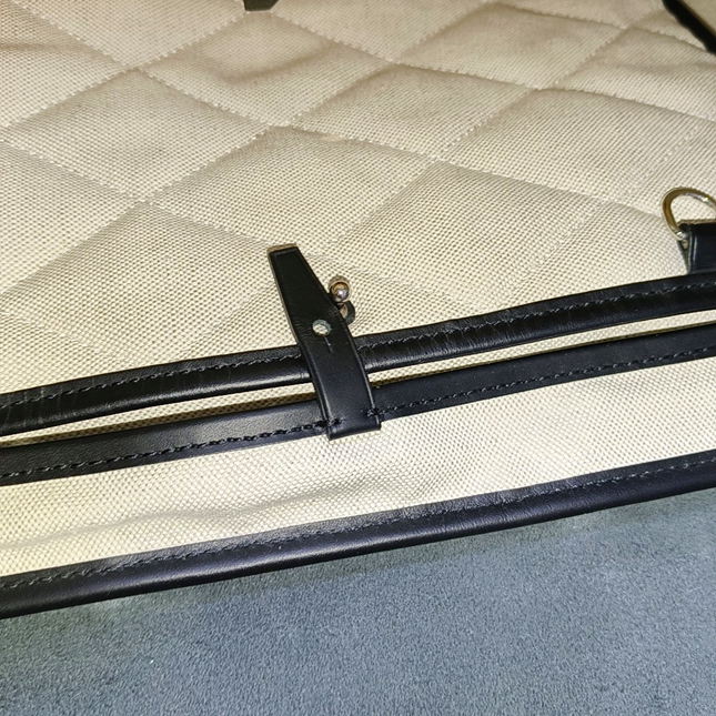 Goyard Alpin Backpack Medium Black Goyard and Leather