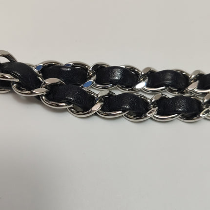 Chanel Classic Flap Mini Black Lambskin Silver Hardware