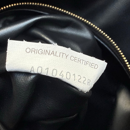 Bottega Veneta Hop Black Intrecciato Leather Maxi Hobo Bag 54cm