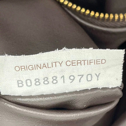 Bottega Veneta Jodie Maxi Lambskin Leather Chocolate Brown 70cm