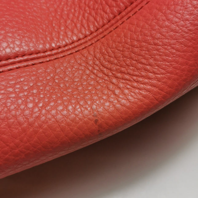 Chanel Cerf Executive Medium Coral Pink Leather Handbag with Strap 35cm