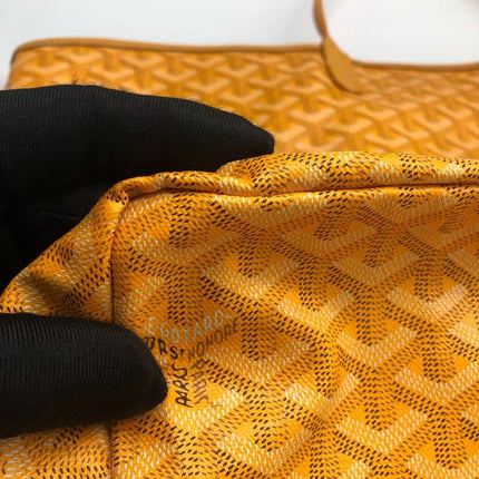 Sold Goyard Saint Louis Tote 2018 Large GM Yellow