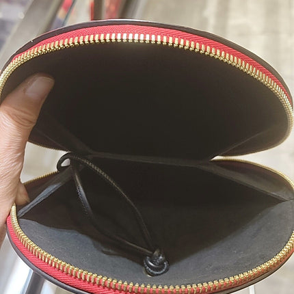 Louis Vuitton Toupie Red Patent Leather Crossbody Bag