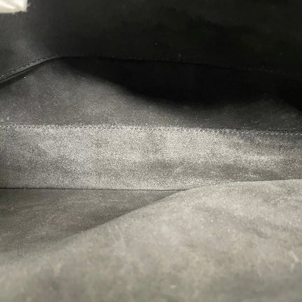 Celine Soft 16 Bag Medium Black Grained Calfskin Leather