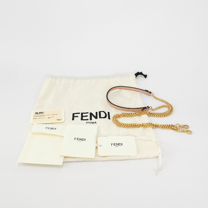Sold Fendi Baguette Mini Light Pink Nappa Leather Crossbody Bag