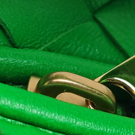 Bottega Veneta Teen Jodie Leather Parakeet Green 36cm