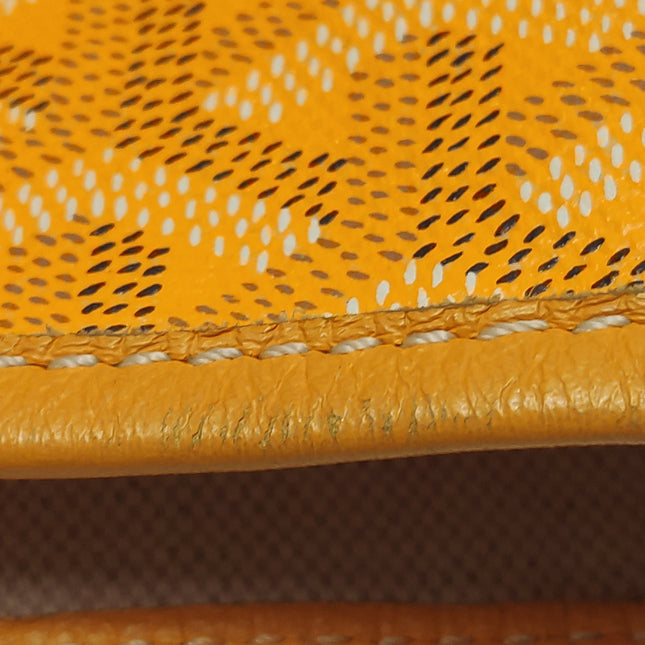 Goyard Saint Louis GM Large Tote Yellow 2017