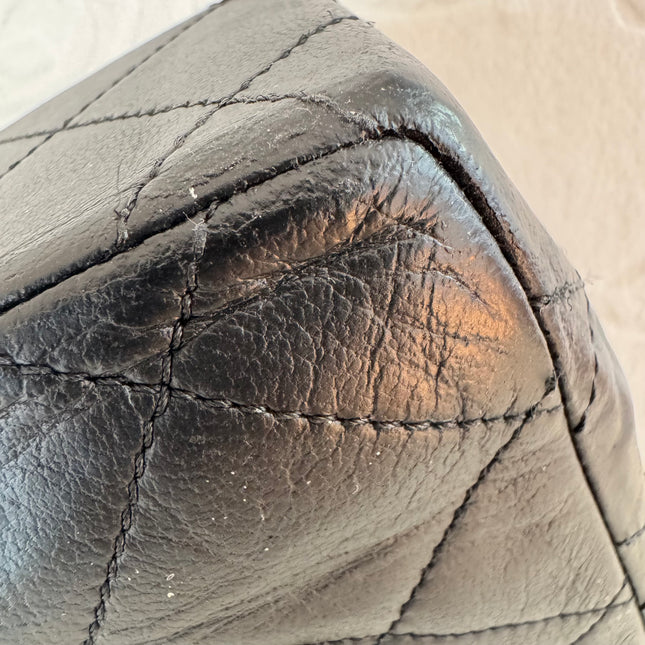 Chanel Paris Limited  Black Lambskin Leather with Bi-color Hardware