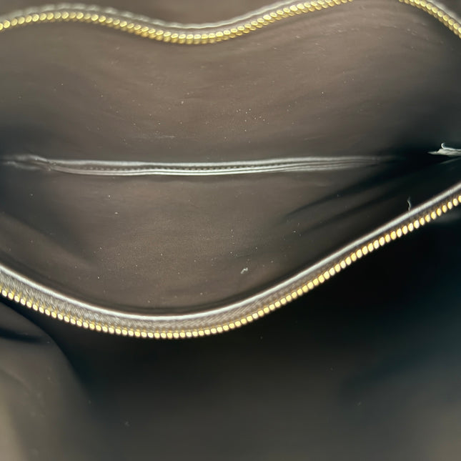 Bottega Veneta Hop Hobo Small Medium Leather Chocolate Brown 46cm