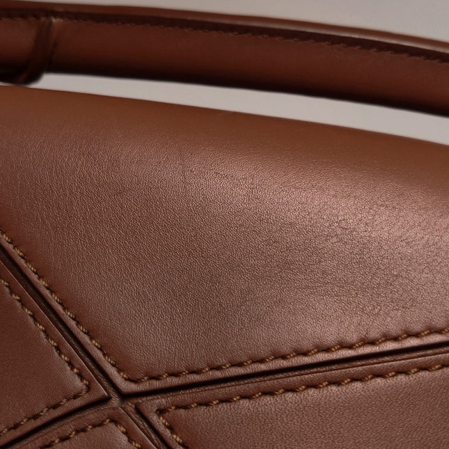 Loewe x Howl's Moving Castle Studio Ghibli Collection Puzzle Calcifer Mini Tan Brown