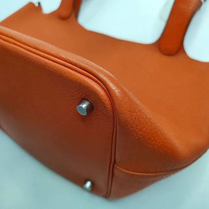 Hermes Picotin 22 Orange Clemence Taurillon Leather 2009