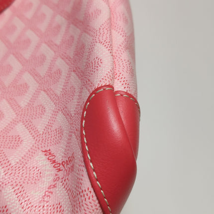 Goyard Artois Tote PM Medium Pink With Zipper and Reinforced Corners 2018