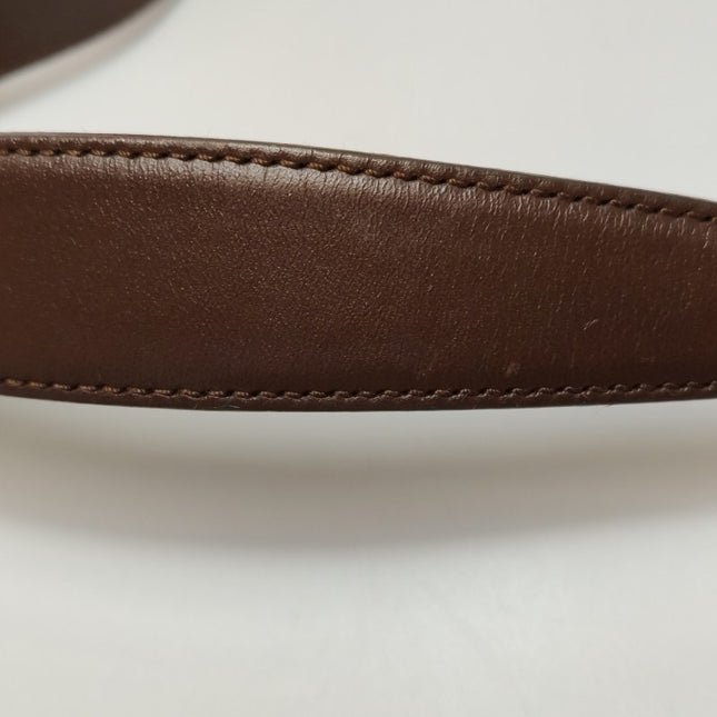 Sold Gucci Jackie Vintage Small Brown Leather and Fabric Silver Hardware