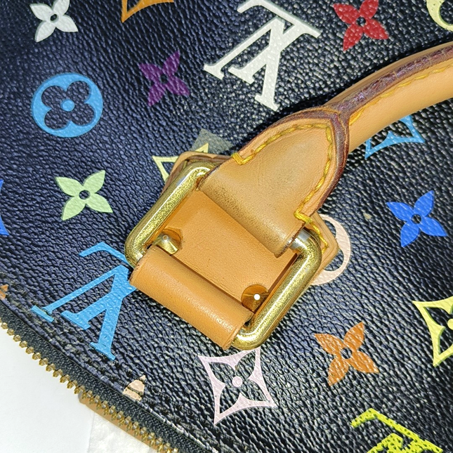 Louis Vuitton x Takashi Murakami Alma Small Black Multicolor