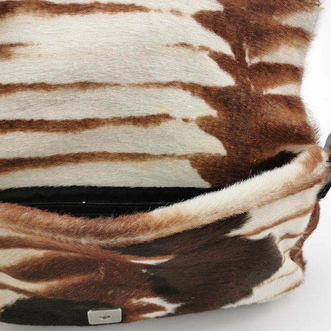Sold Fendi Baguette Pony-hair Style Calfskin Leather in Horse Print