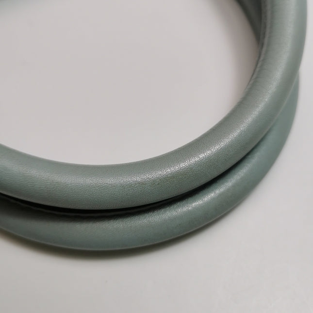 Loewe Amazona 29 Blue Leather Elephant Lock Silver-tone Hardware