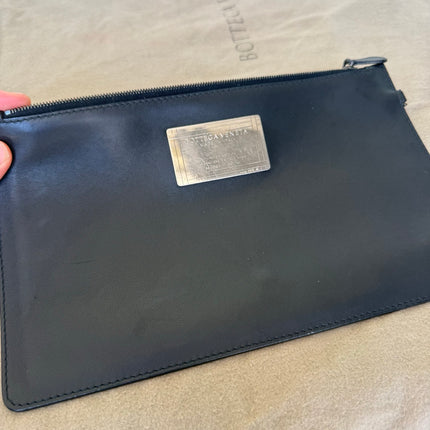 Bottega Veneta Cabat Large Intreccio Leather Tote Bag Black 45cm