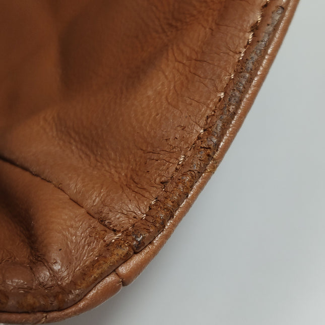 Chanel Classic Flap Rectangular Mini Tan Brown Caviar Leather