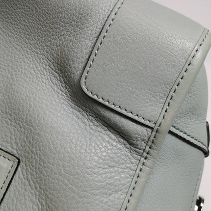 Loewe Amazona 29 Blue Leather Elephant Lock Silver-tone Hardware