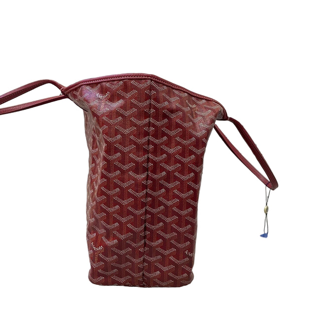 Goyard Saint Louis PM Tote Medium Red Goyardine 2017