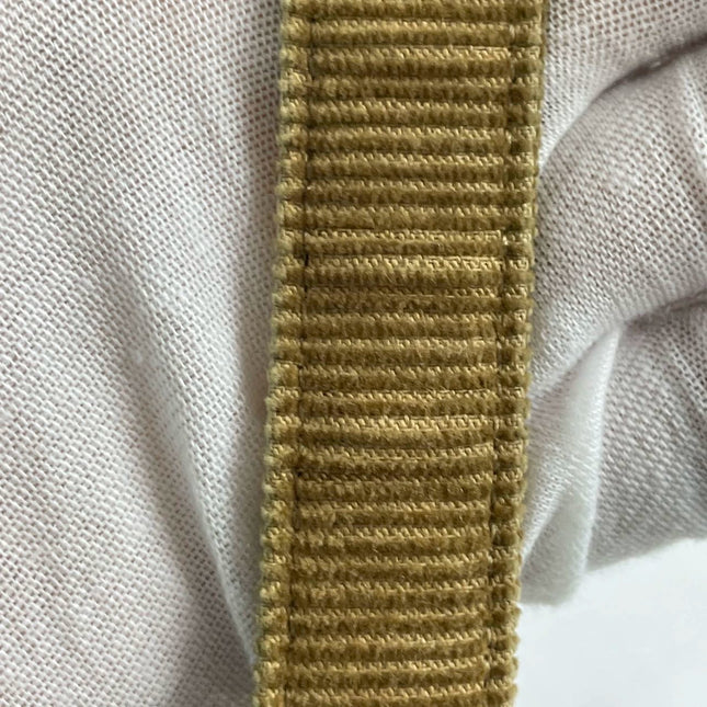 FENDI Baguette Vintage Corduroy Beige Brown Shoulder Bag