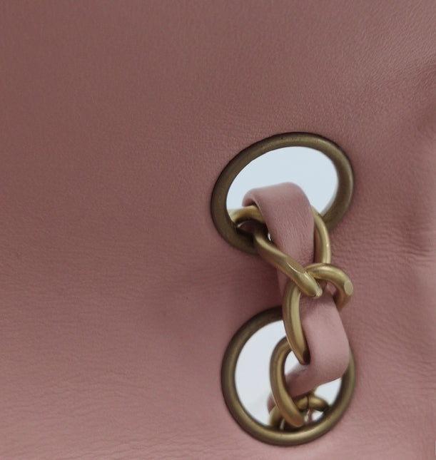 Chanel Camellia Flap Bag Pink Floral Printed Satin Medium, 2005-2006